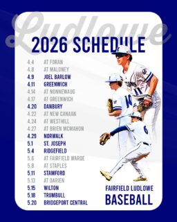 The 2026 schedule! (Subject to change)