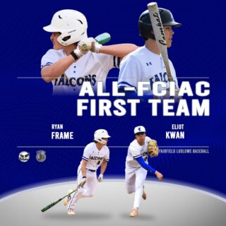 Congrats to Ryan Frame and Eliot Kwan on earning All-FCIAC First Team honors!