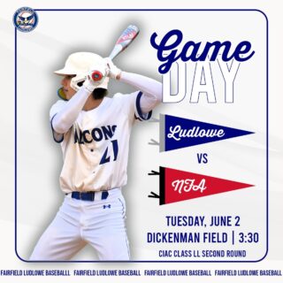 Game day! Second round of the Class LL State Tournament as we head up to NFA. #LudloweBase #FalconPride
