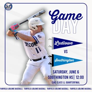 Game day! Class LL quarterfinals as we take the ride up to Southington. #LudloweBase #FalconPride