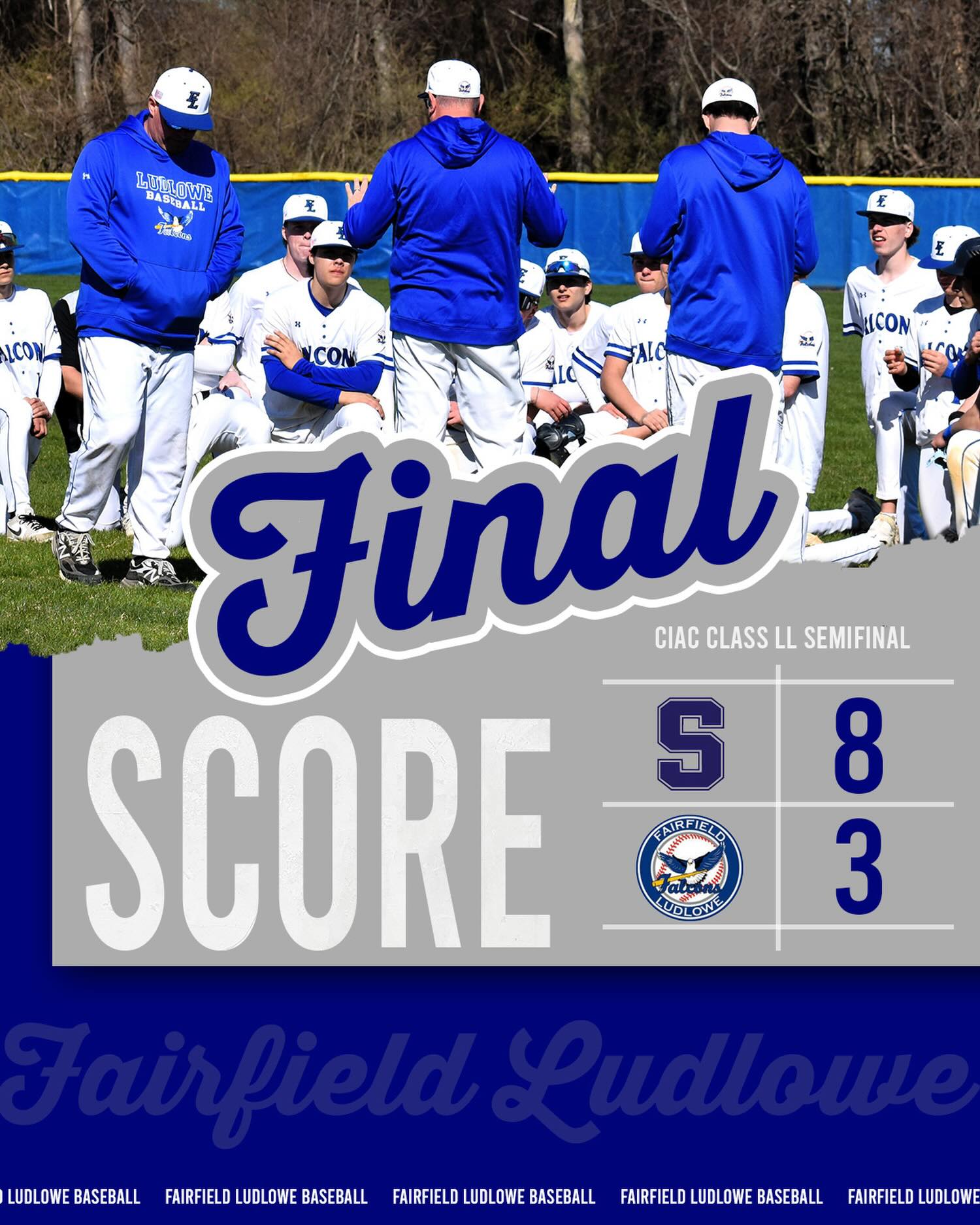 We come up a bit short, falling to Staples in the Class LL semifinals.